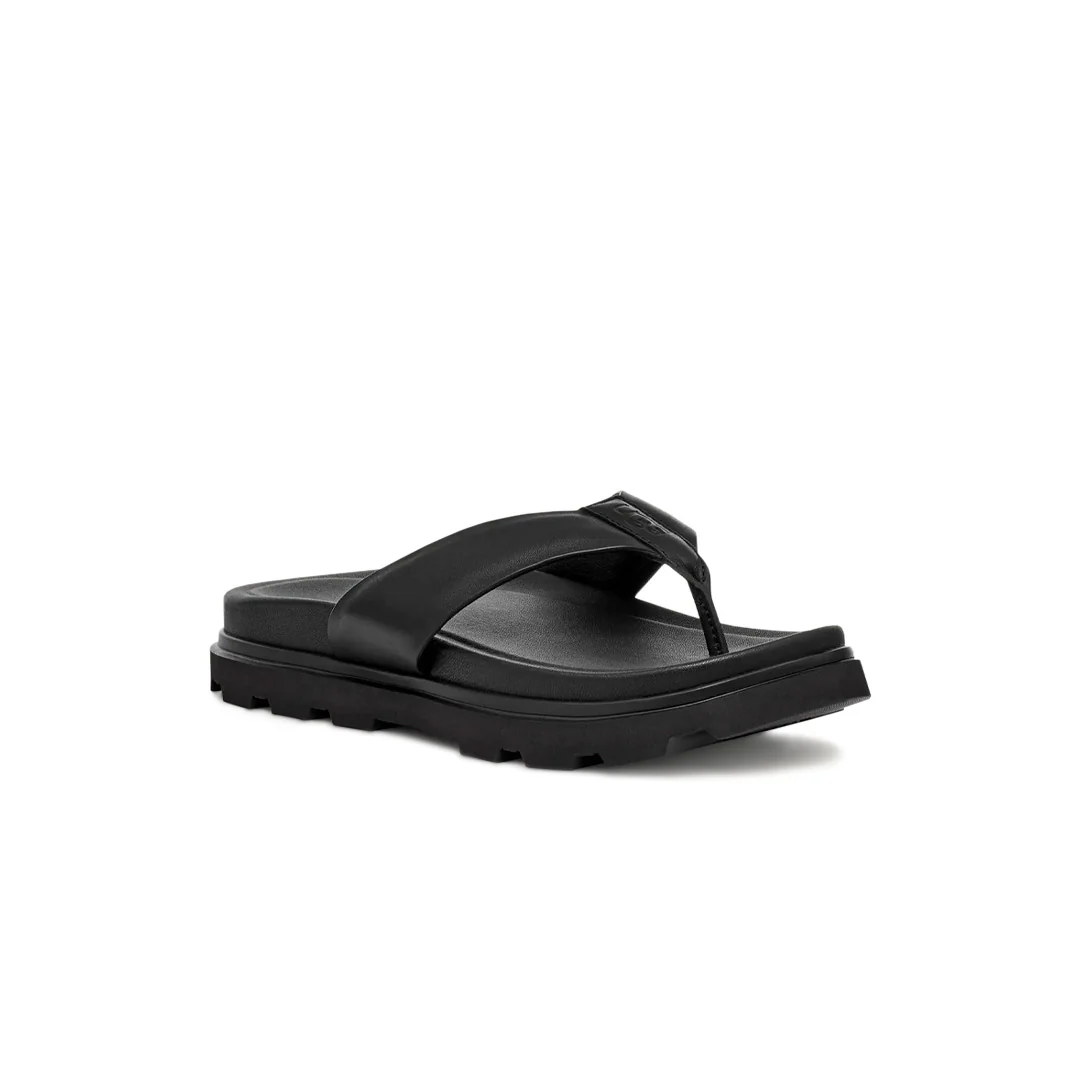UGG® - Men's Capitola Flip Flop Sandals (1153077-BLK) - Image 3