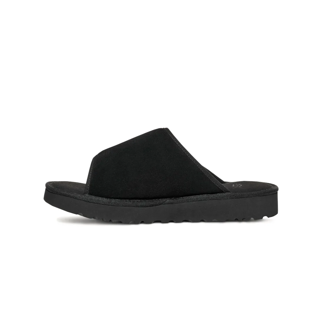 UGG® - Men's Goldencoast Strap Slides (1142730-BLK) - Image 2