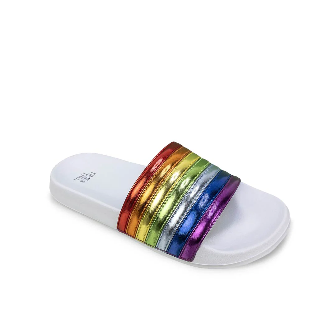 Women's Beach Slides (FLF4138WPL) - Image 3