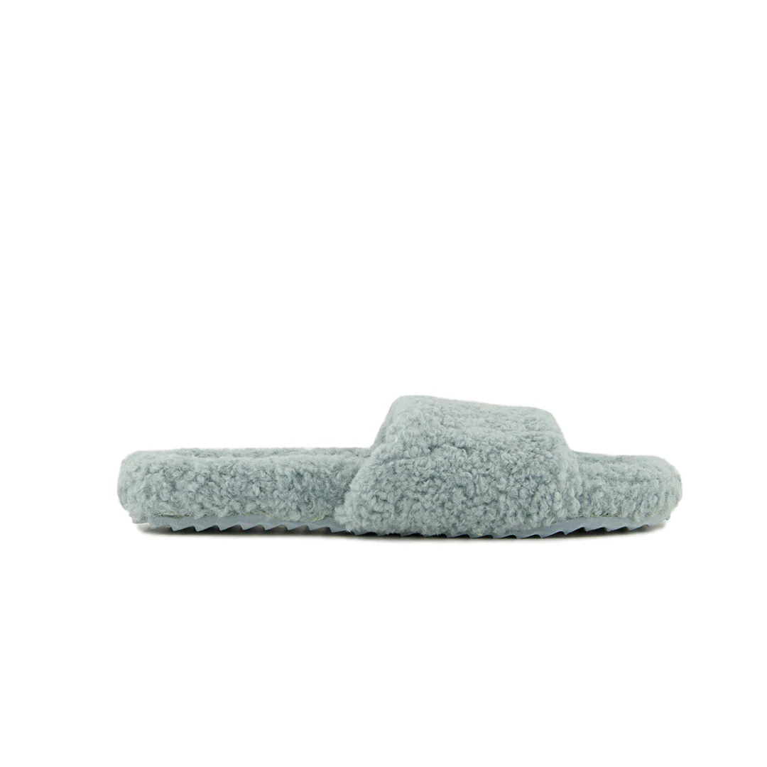 Women's No Boundaries Sherpa Slides (SLF5114WPL BLU)